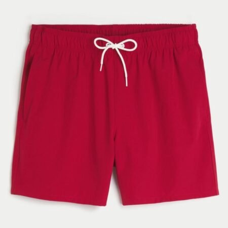 Crimson red swimwear